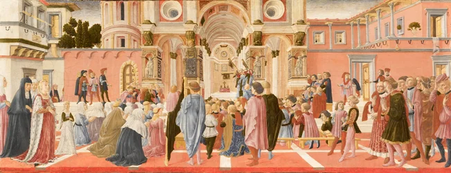 St Bernardino Preaching